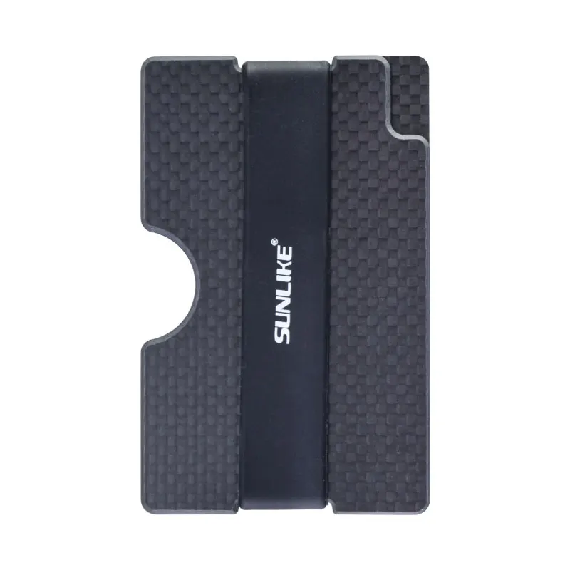 Для мужчин из углеродного волокна кошелек легкий Портативный держатель для карт