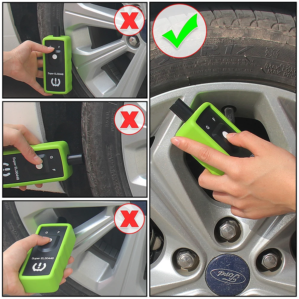 2 в 1 Super EL50448 TPMS переучить Сброс инструмент активатор датчик давления шинах для GM