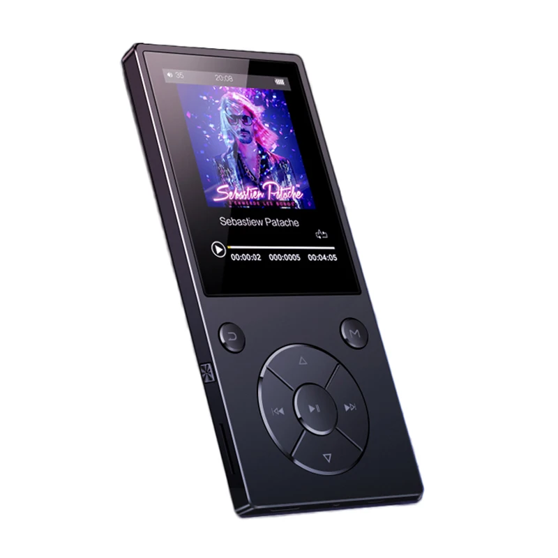 Bluetooth MP3 музыкальный плеер встроенный динамик с металлическим TFT экраном без потерь звук плеер Поддержка fm-радио sd-карта до 128 ГБ