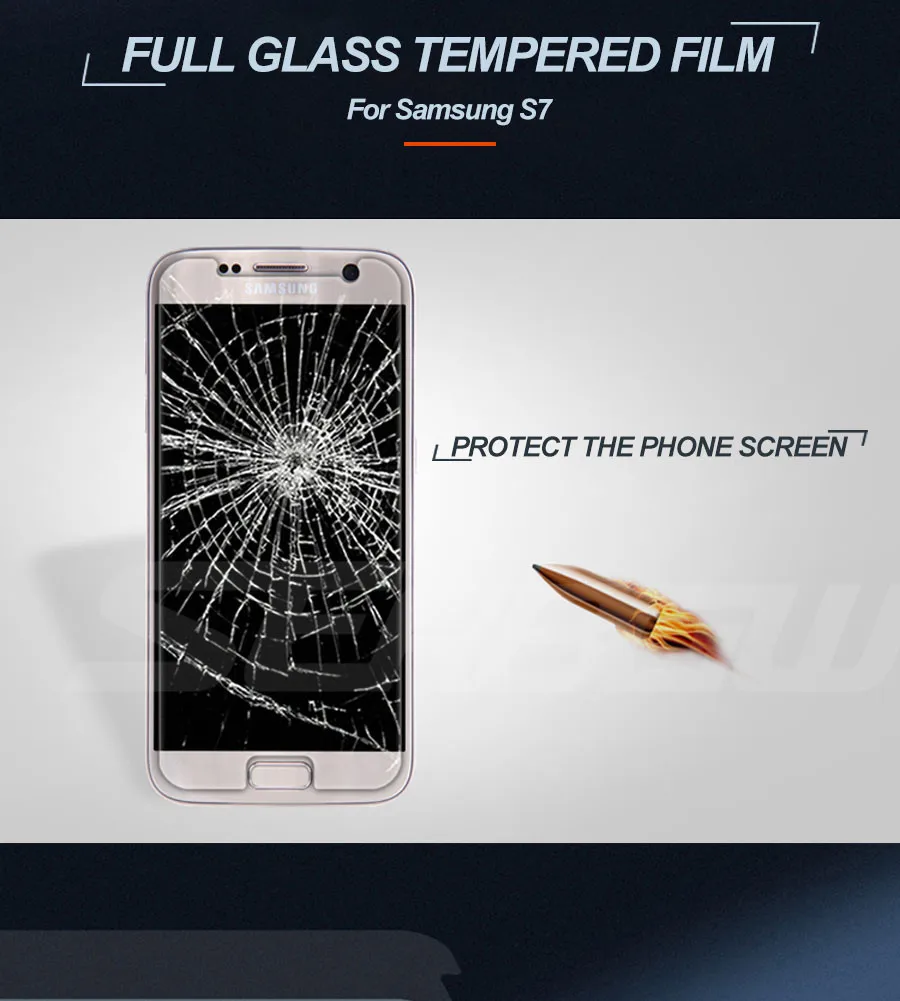 Закаленное стекло 9H для samsung Galaxy S7 S6 S5 S4 S3 mini Защита экрана для samsung Note 3 4 5 Защитная стеклянная пленка