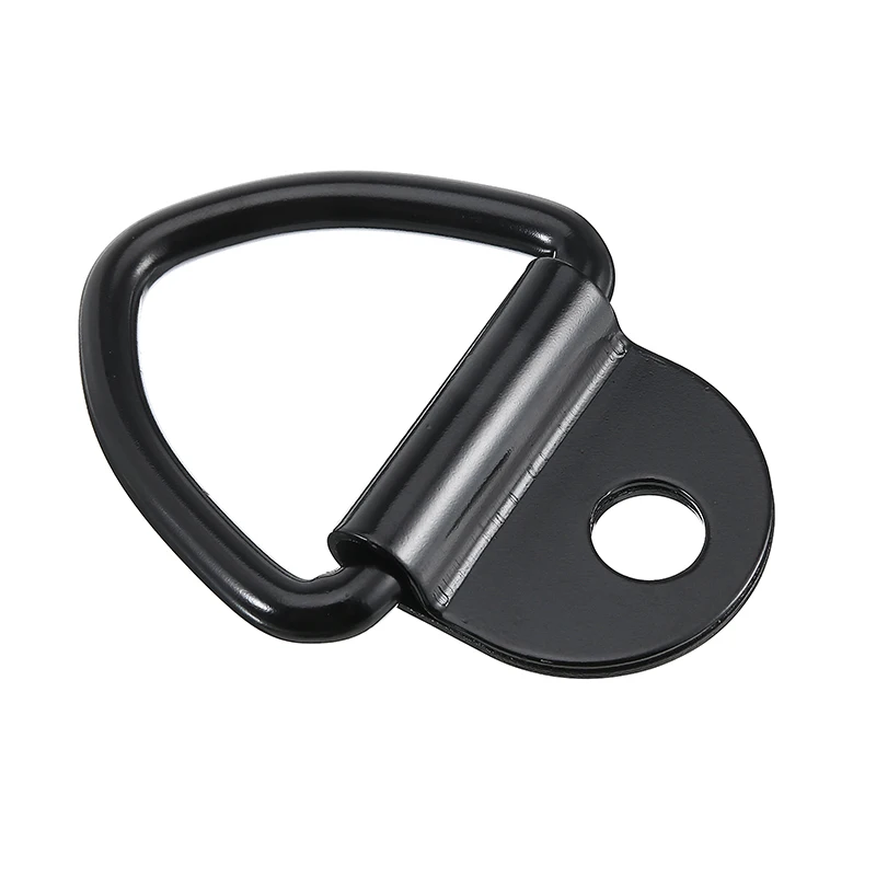 4 шт Черный Нержавеющая сталь грузовой галстук вниз крепления ротационное