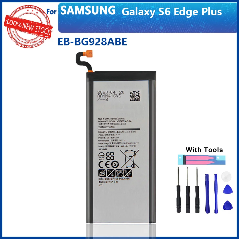 100% Оригинальный EB BG928ABE 3000 мАч для Samsung Galaxy S6 Edge Plus G928 G928F G928G G928T G928A G928I G928S батарея с