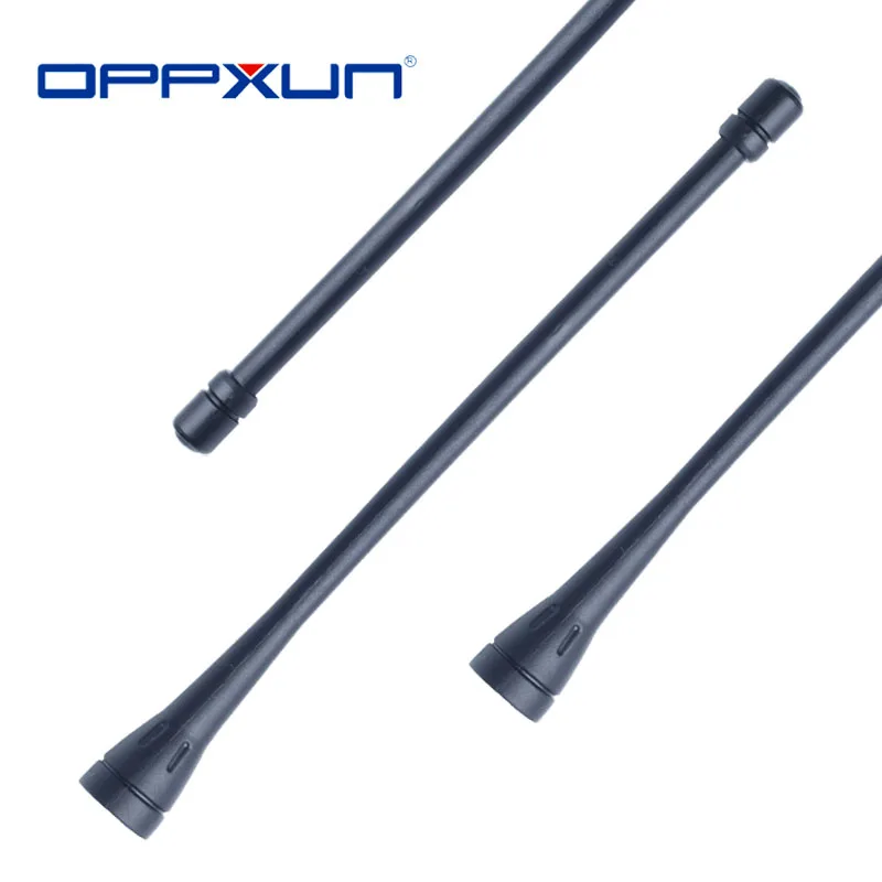 

Двусторонняя радиоантенна OPPXUN для УВЧ SMA 400 - 470 МГц, антенна с высоким коэффициентом усиления для ICOM F21 F21S F30GT F3 F4 F40GT F3061, рация