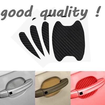 Двери автомобиля Стикеры углеродного волокна устойчивые к царапинам Крышка для