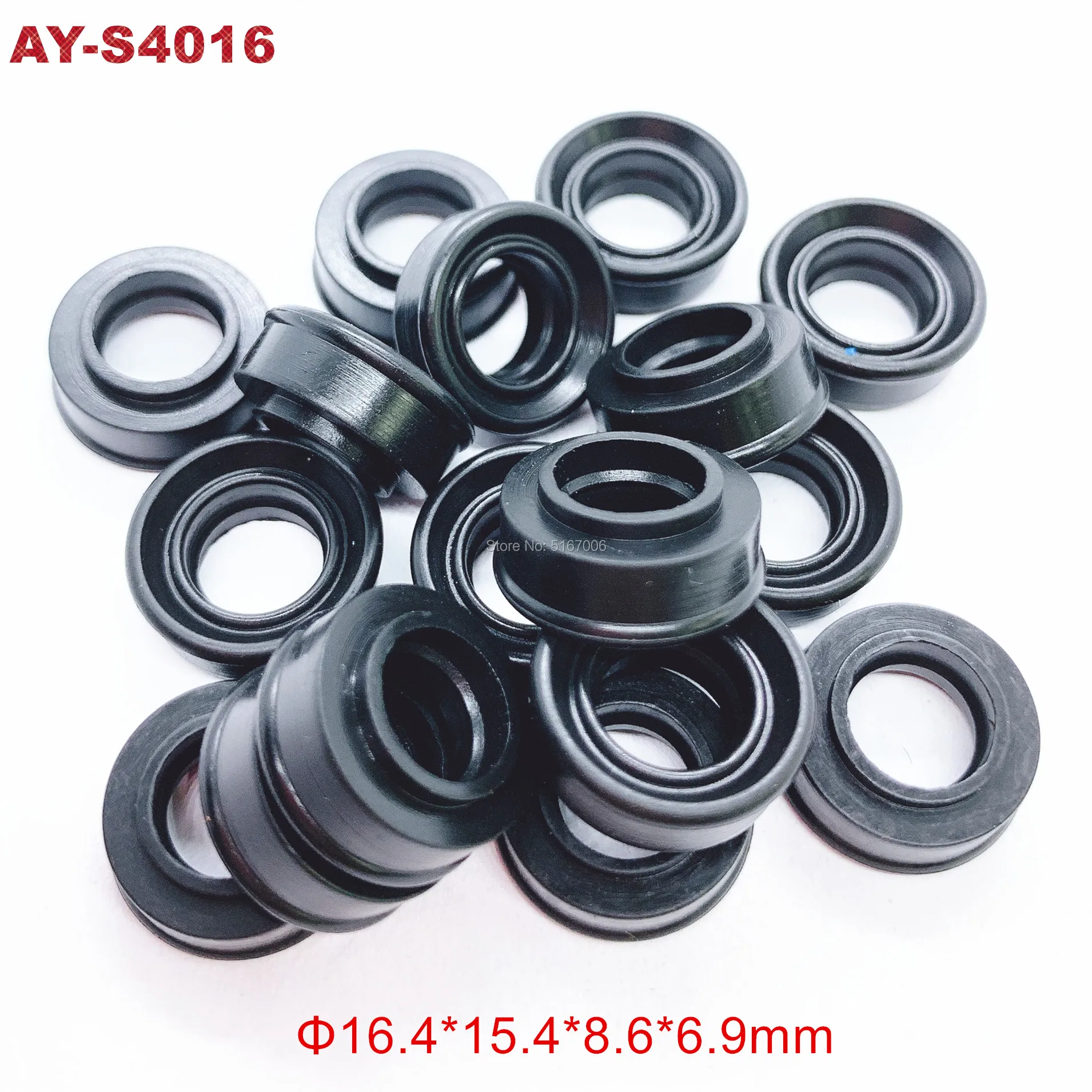 300 шт. резиновое уплотнение топливного инжектора высокого качества для