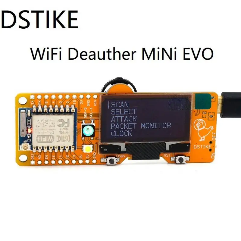 DSTIKE WiFi Deauther MiNi /MiNi EVO ESP8266 с 1 3 &quotOLED макетной платой | Электроника