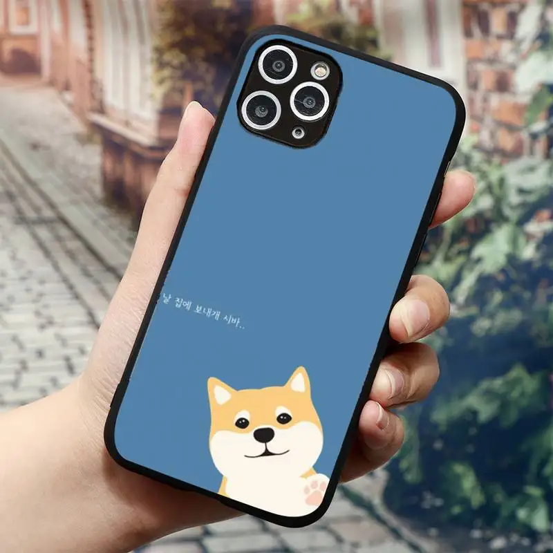 

Cute Shiba Inu Corgi Phone Case for iPhone 11 12 mini pro XS MAX 8 7 6 6S Plus X 5S SE 2020 XR