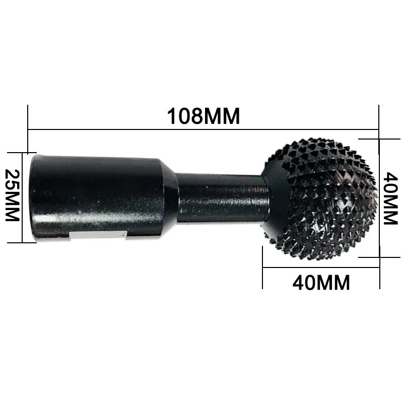 10/14 мм Шлифовальная головка круглые шарики сверла для резьбы по дереву угловой