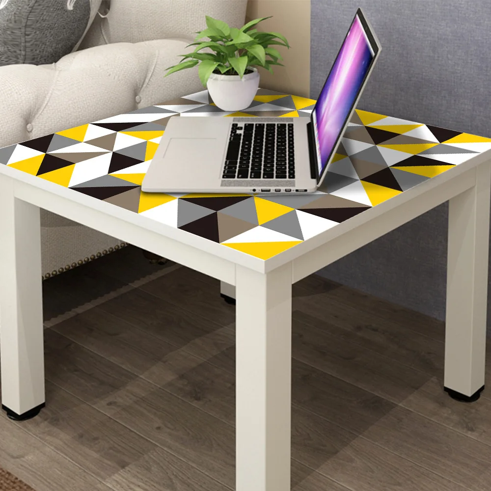 Желтая светящаяся масляная водонепроницаемая пленка обновленная наклейка для