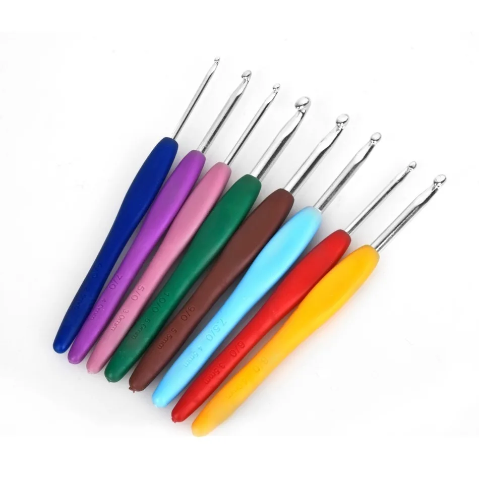 Professional Crochet Hook Set Knitting Needles Stitches Craft Case Agulha 16 differ sizes Sewing Tools | Дом и сад