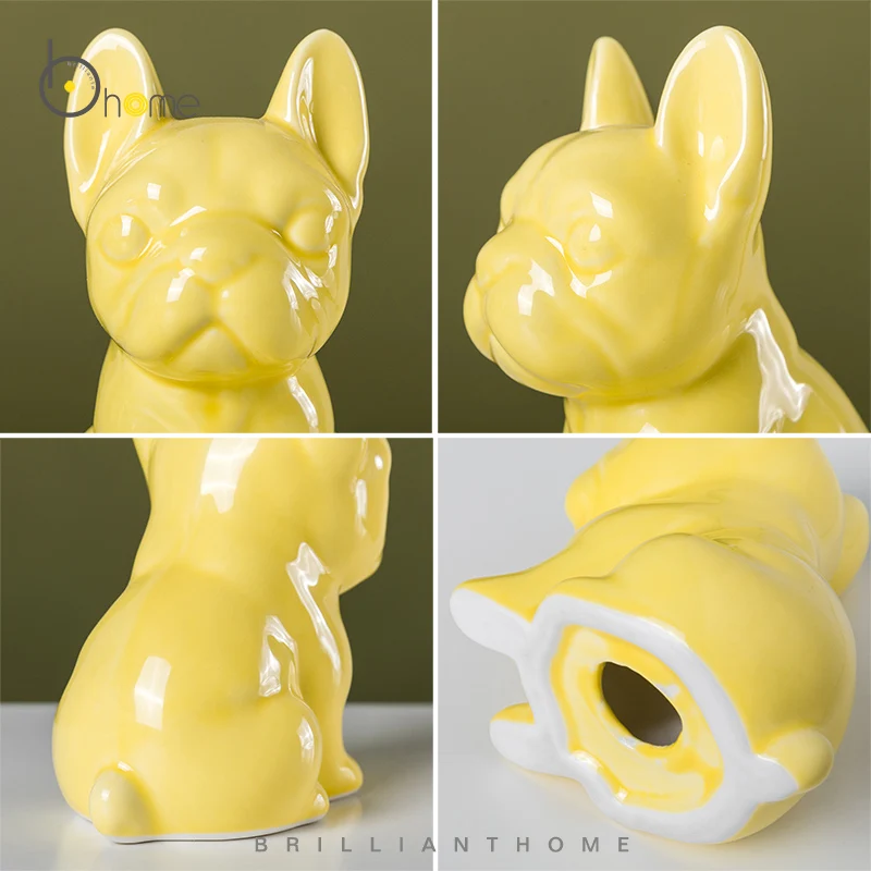 Домашние керамические украшения для собак милые Креативные индивидуальные дома