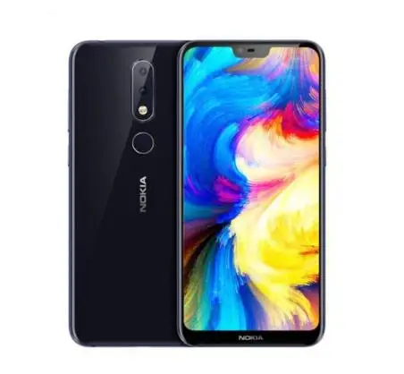 Мобильный телефон Nokia X6 Android 5,8 дюймов 18:9 FHD+ Восьмиядерный процессор Snapdragon 636 3060 мАч 16,0 Мп+ 5,0 МП камера отпечаток пальца ID смартфон - Цвет: Синий