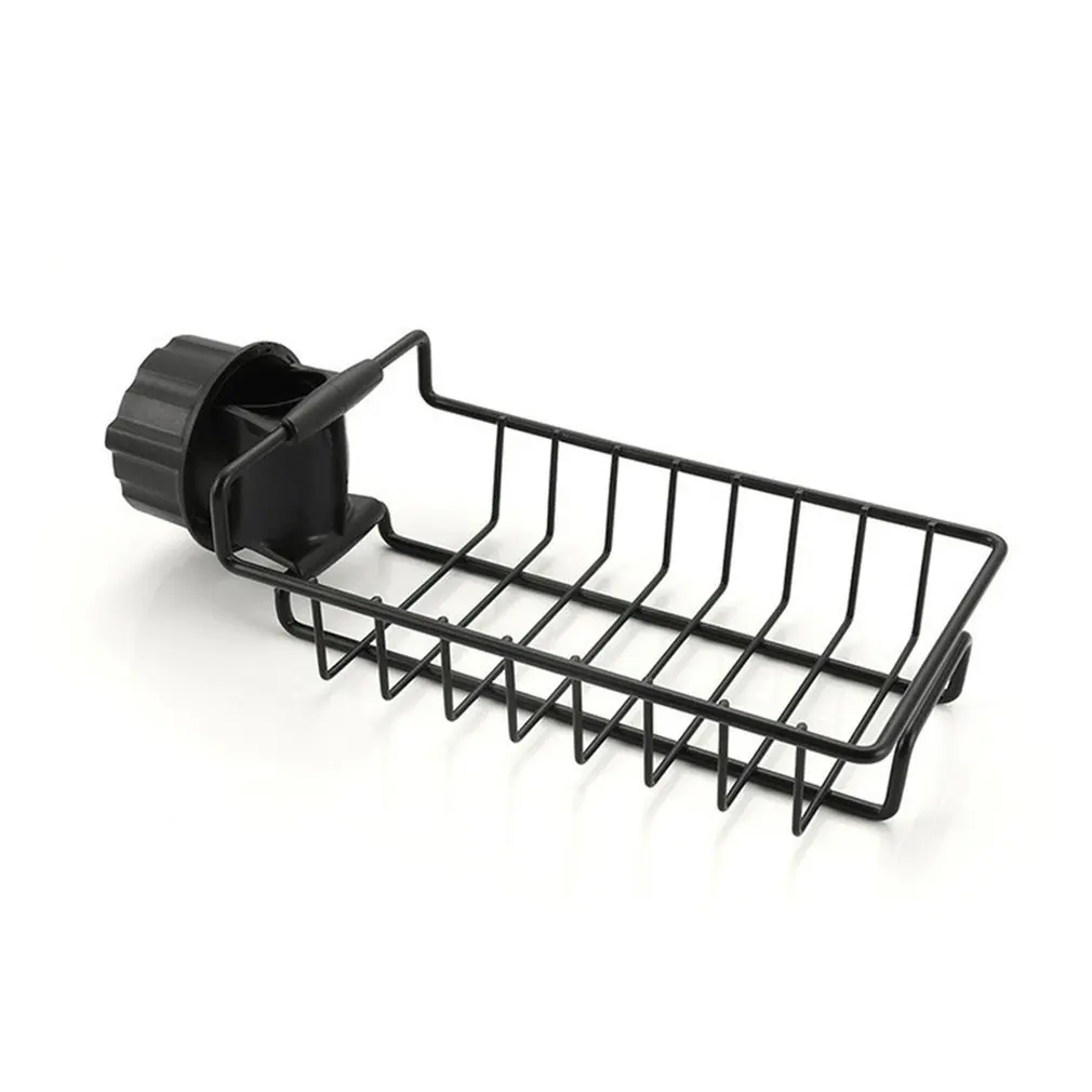 

Kitchen Sink Organizer Over Faucet Sponge Holder Stainless Steel Duty Faucet Drain Rack For Scrubbers Soap Bathroom