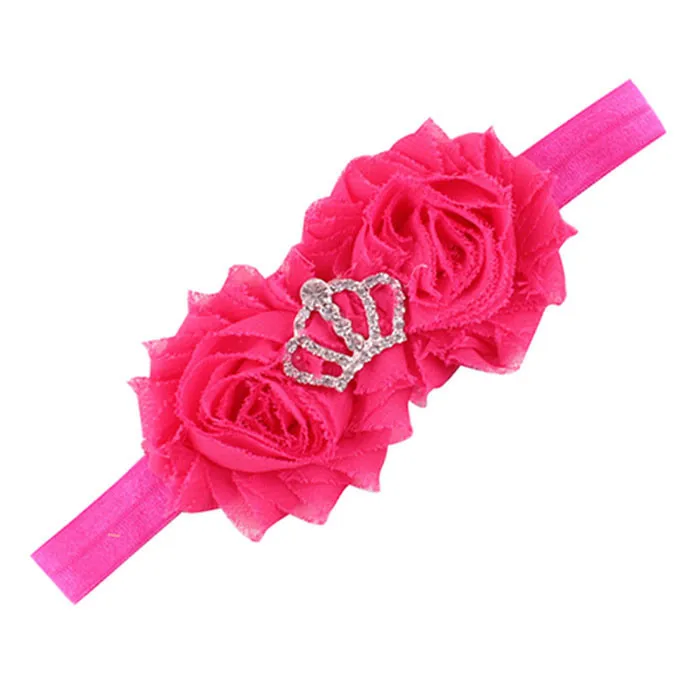 Baby Elastic Force Headbands Pearl Crown Headband Girls Infant Hair Band Bu Turban Bandeau Bebes Fille Шапка Детская | одежда и