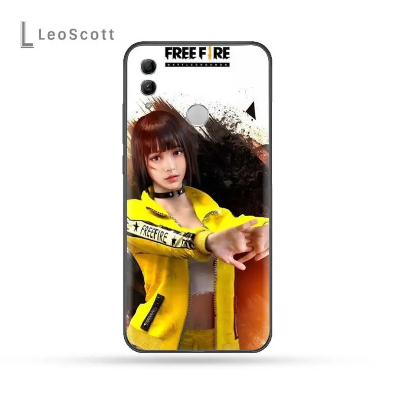 

Free Fire Game Phone Case For Huawei honor P9 P10 P20 P30 P40 Pro 10i Lite 20 nova 5t
