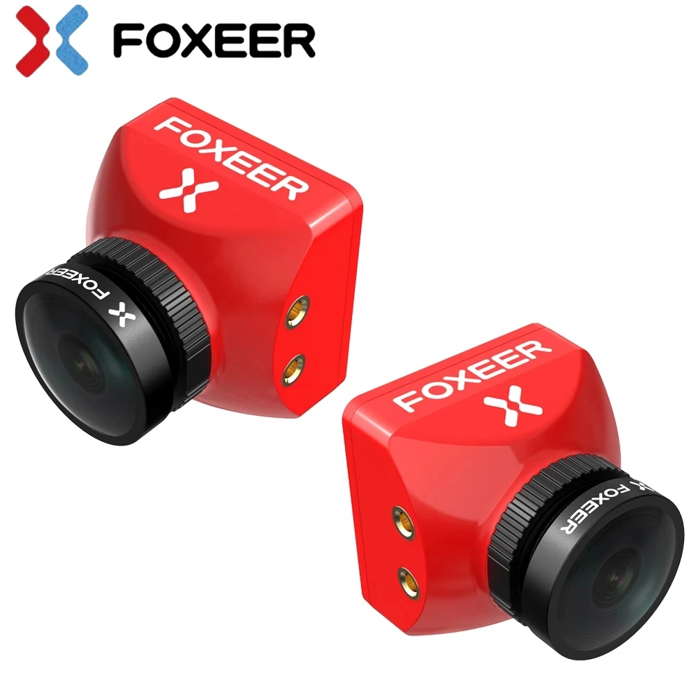 

Foxeer T-Rex Mini 1500TVL 6ms Low Latency CMOS 2MP 4:3/16:9 PAL/NTSC Switchable Super WDR FPV Camera for FPV Racing Drones