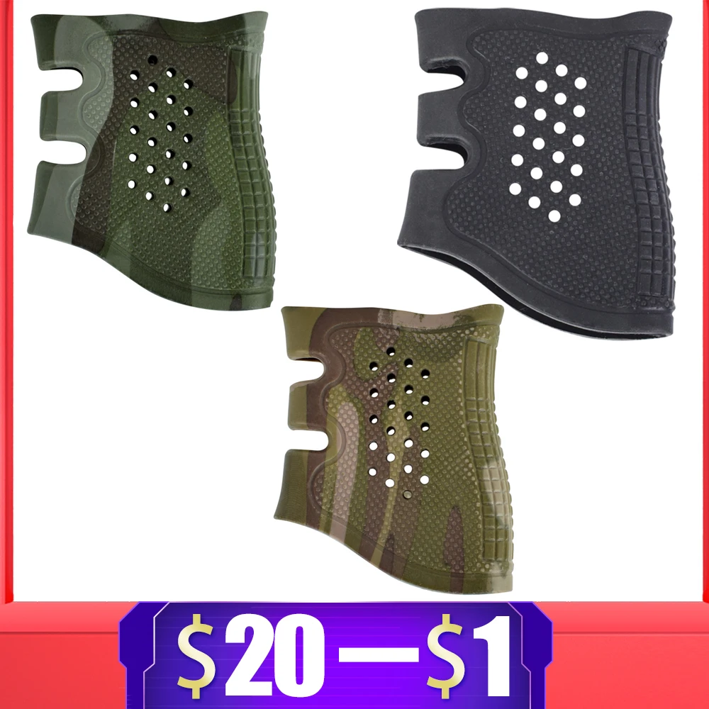 Резиновая противоскользящая тактическая Защитная перчатка для пистолета кобура