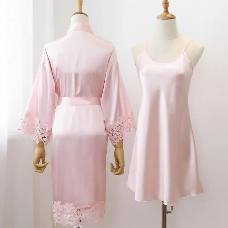 Сексуальный женский домашний халат интимное нижнее белье кружевной свадебный