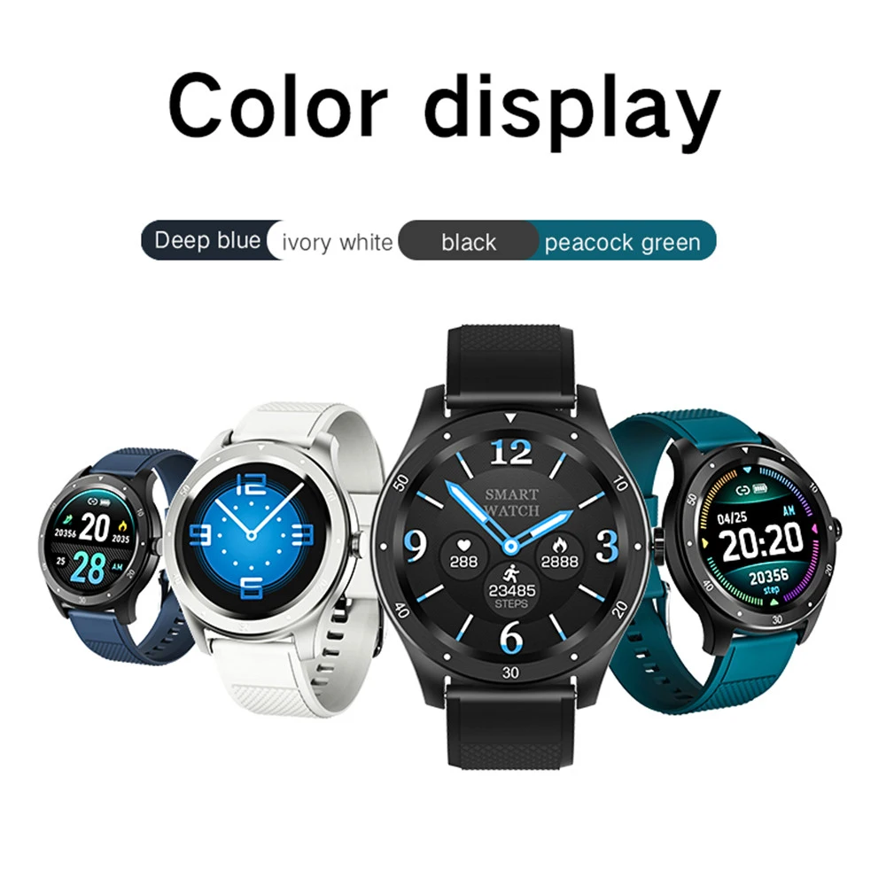

2020 product S6 Full Touch Smart Watch IP67 Waterproof Male Heart Rate Smartwatch Fitness Bracelet 5.0 smart band