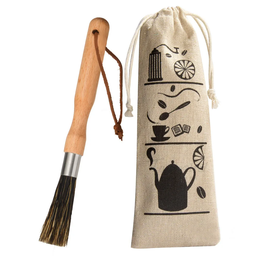 Кофемолка щетка для чистки с натуральной щетиной шнур кофемашина инструмента