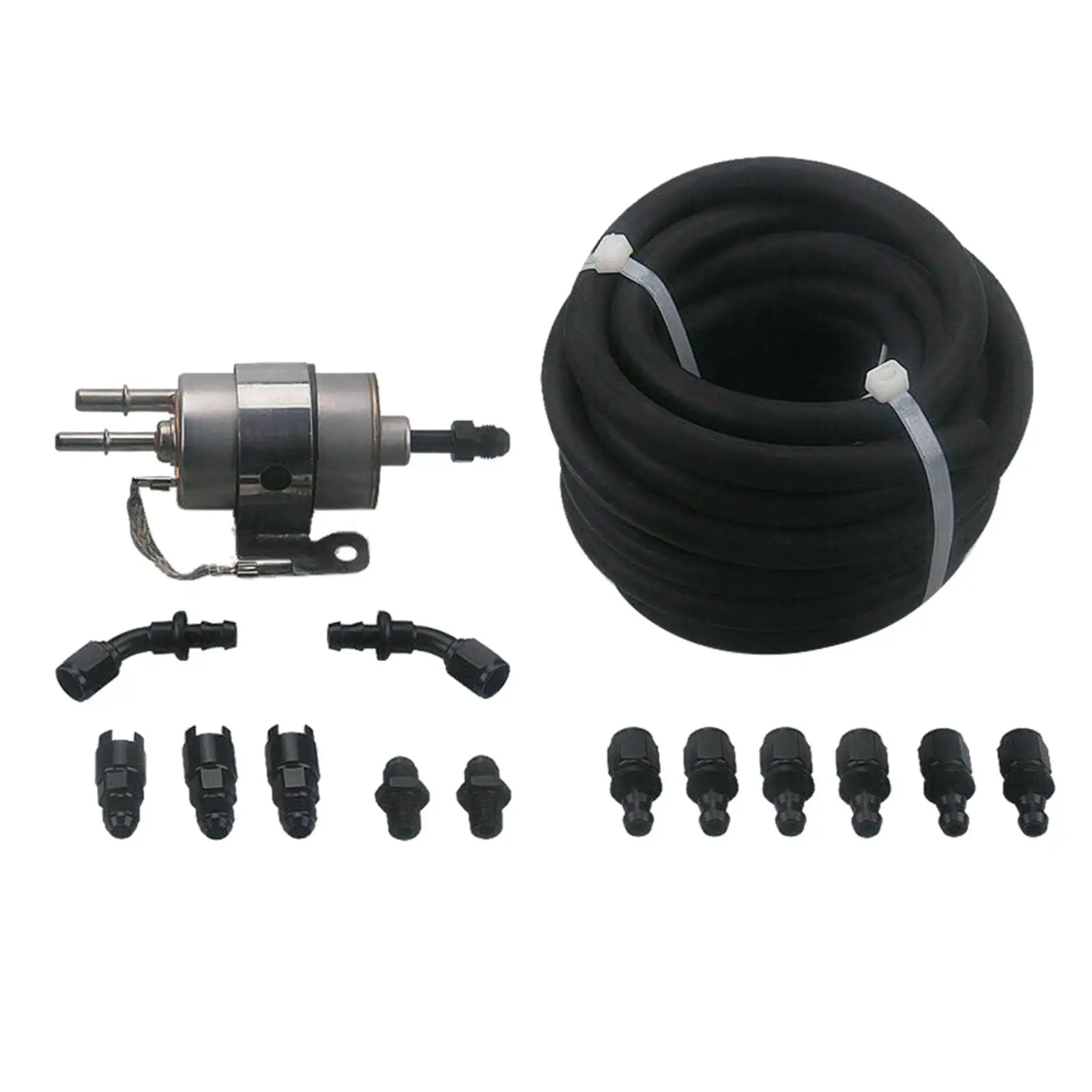 

6AN 25 Feet Fuel Injection Line Pressure Regulator Set Replacement fits for LS, High Performance