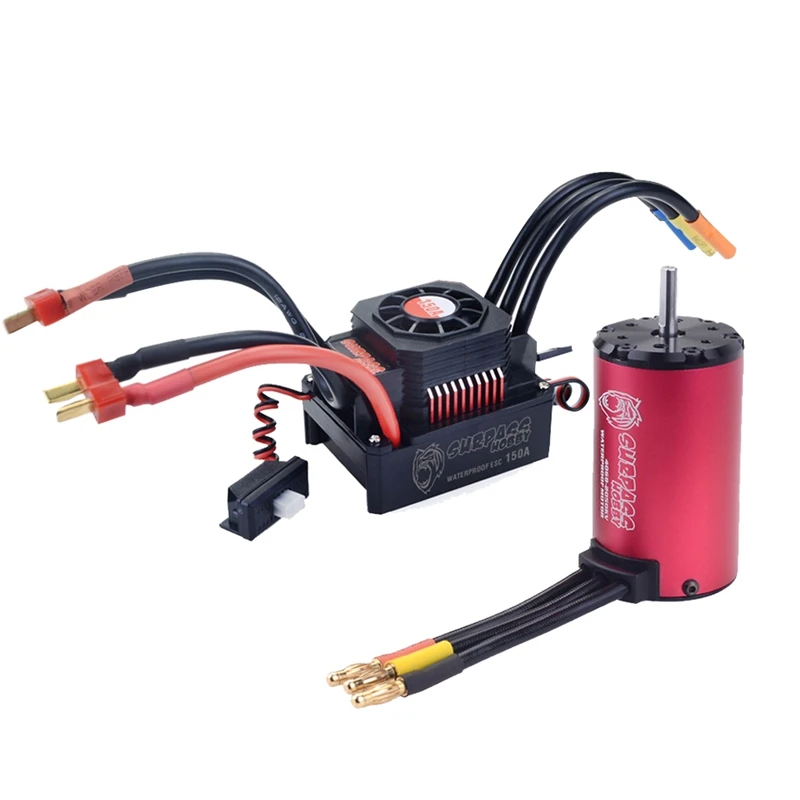 6S 150A водонепроницаемый esc E-Revo 2 0 бесщеточный двигатель 2000KV EREVO E-Maxx EMaxx UDR | Игрушки и