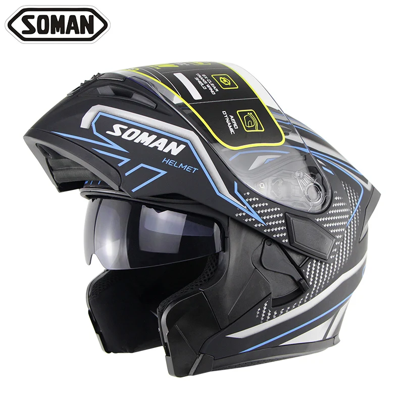 Soman Casco крутой гоночный шлем для мотокросса Ece Healmet горные шлемы Helt Dirt Bike Motocicleta Motosiklet cask модульный