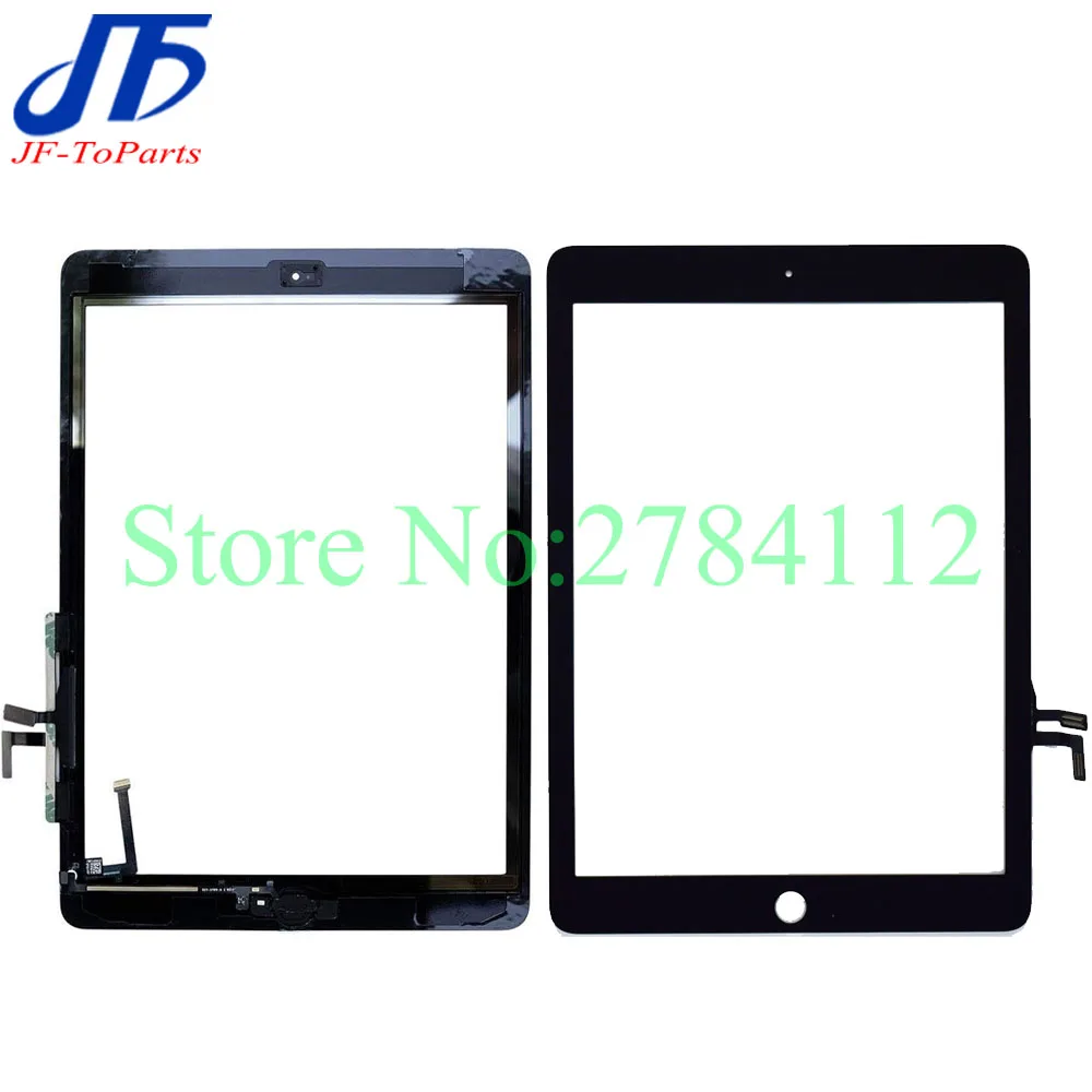 10 шт. Замена для ipad 5 Air 3 A1822 A1823 сенсорный экран дигитайзер панель с клейким передним стеклом в сборе