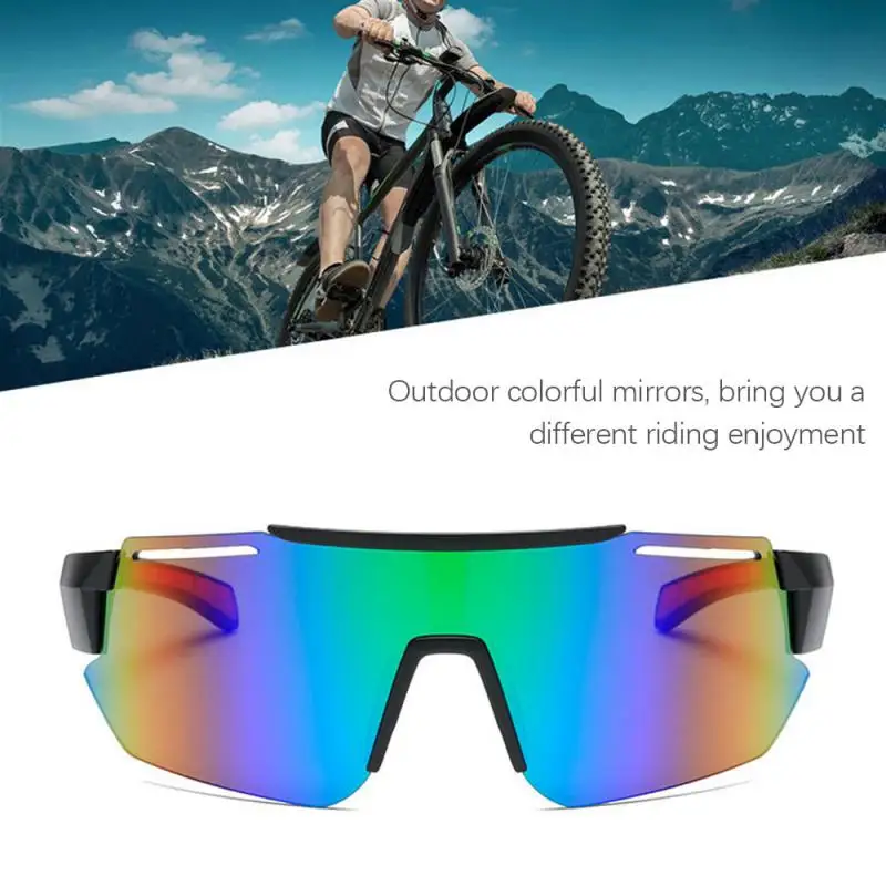 

Cycling Glasses MTB Bike Protection Eyewear Polarized Mirror Lens Mens Fishing Cycling Baseball Sport Wrap Sunglasses