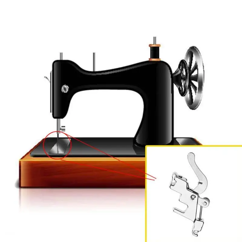 

1PC Sewing Machine Presser Foot Low Shank Snap Shank Adapter Presser Foot Holder for Domestic Sewing Machine Sewing Tools