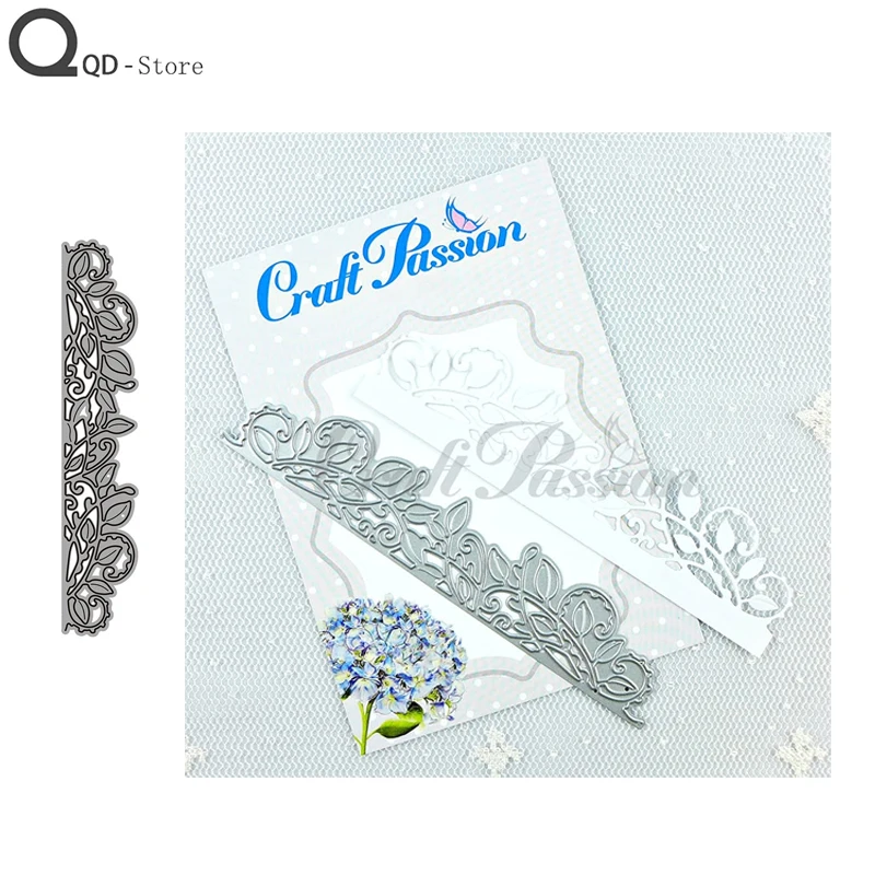 

Lace Cutting Dies Stamps Dies Scrapbooking Mold Cut Handmade Tools DIY Greeting Card Craft Decoration Metal Die Cuts New 2020