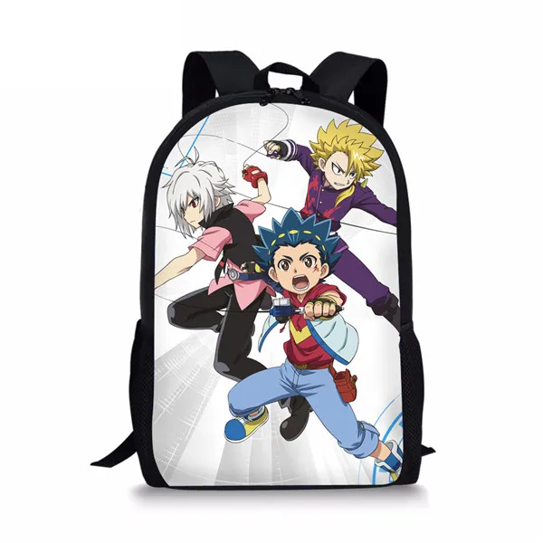 as picture16 Тикин школьный рюкзак для детей мультфильм Beyblade Burst печатных подростков девочек мальчиков школьная сумка студентов Милая Книга сумка - Цвет: as picture16