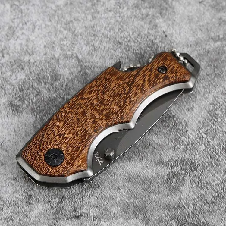 Открытый Портативный острый нож куриное крыло деревянный многофункциональный