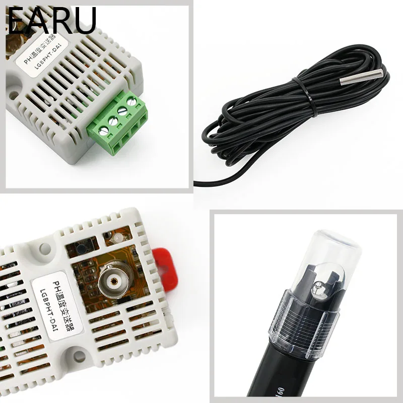 Датчик температуры PH модуль датчика обнаружения напряжение 0 5 в 10 В 4 20 мА RS485