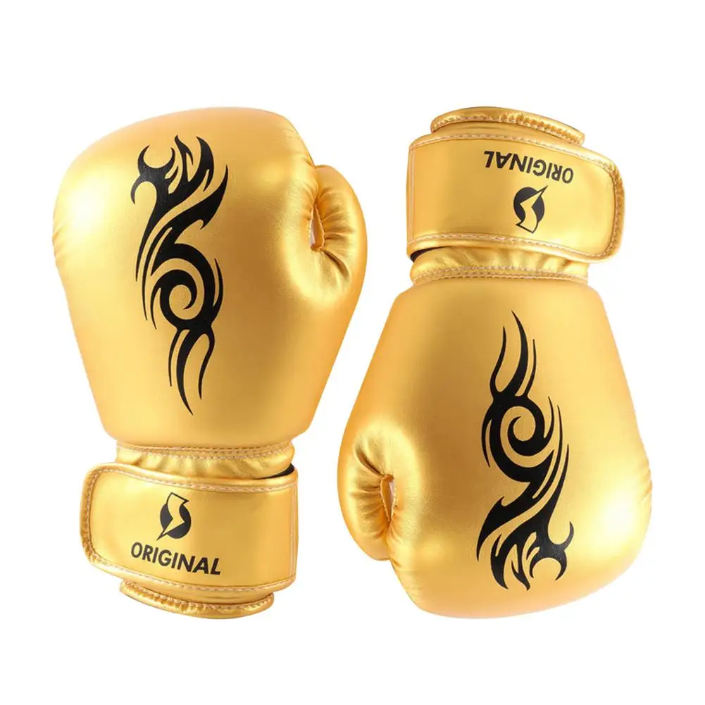 

Боксерские перчатки из ПУ кожи Для MMA, профессиональные Тренировочные Перчатки для фитнеса, свободные боевые перчатки для мужчин и женщин, М...