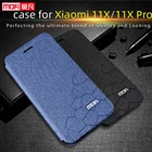 Флип-чехол для xiaomi 11x pro, чехол xiaom mi11x, кожаный чехол с подставкой, задняя книга Mofi, роскошный мягкий силиконовый чехол xiaomi 11x pro для девочек