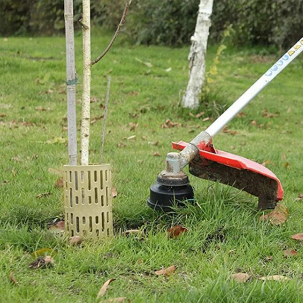 Protector de maletero de &aacute;rbol para plantas, cubierta protectora de pl&aacute;stico a prueba de intemperie, herramientas de protecci&oacute;n de plantas, accesorios de jard&iacute;n, recortador de cortac&eacute;sped, da&ntilde;o solar-2