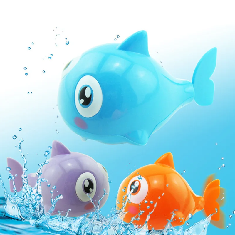 Shark Мультяшная креативная детская заводная игрушка, плавающие Черепашки, играть в воду, игрушки для детей, бассейн, животные, заводные игрушки - Цвет: Shark