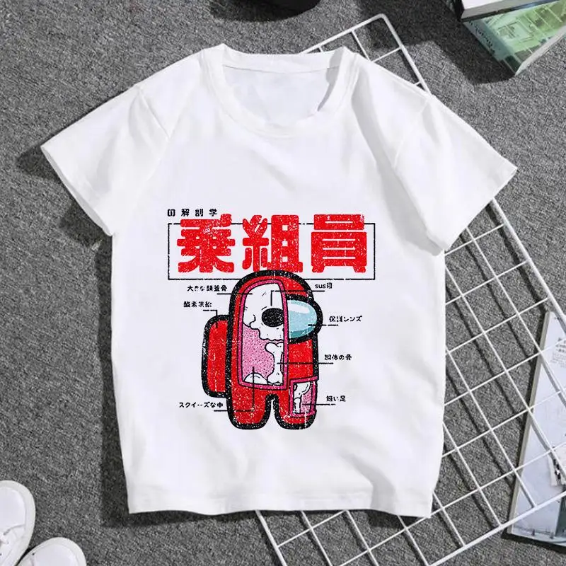 

spy Us Video Games White Cotton Children T Shirt Harajuku Infant Short Sleeve T -Shirt Summer Tshirt Clothes 2021 Camiseta
