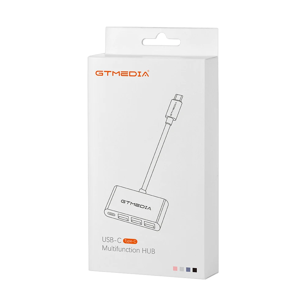 

GTMEDIA USB Type C To Multi USB 3.0 HUB HDMI Adapter Dock For MacBook Pro USB-C 3.1 Splitter Port Type C