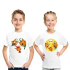 Новинка 2021, летняя детская футболка, Детская футболка с принтом e-cat и Three Kitten, Детская футболка с рисунком из русского мультфильма, одежда для маленьких девочек и мальчиков, топы унисекс