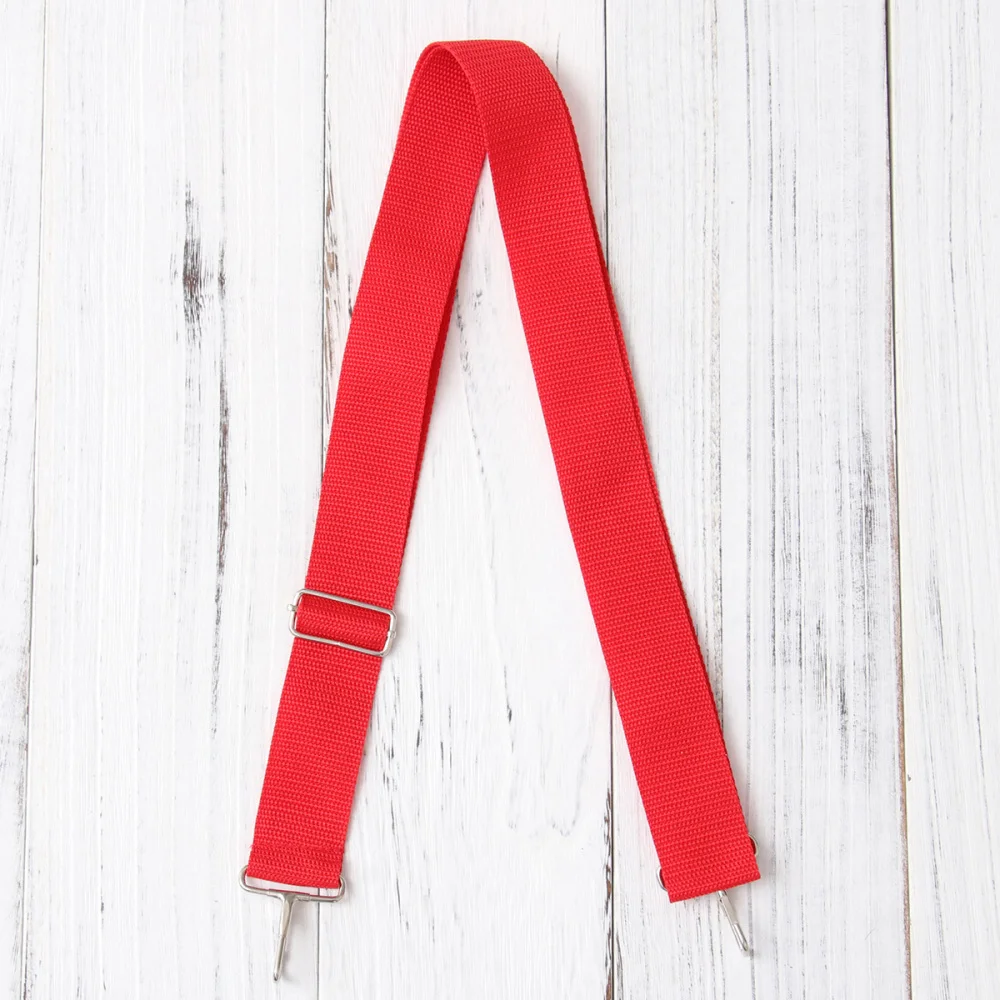 

Nylon Snare Drum Strap with Metal Hook for Bongo Djembe Snare Drum Percussion WG02 (Red)