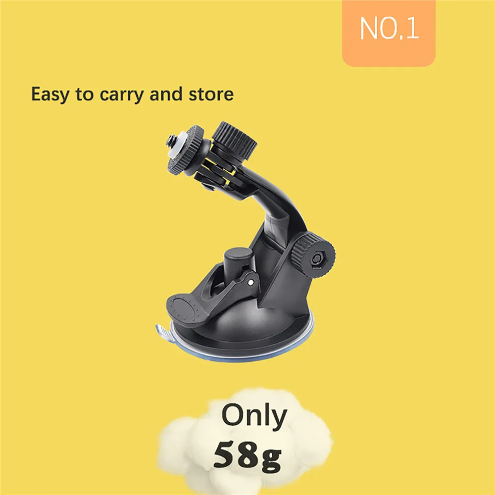 Легкая Автомобильная стеклянная присоска держатель 180 ° регулируемая настольная