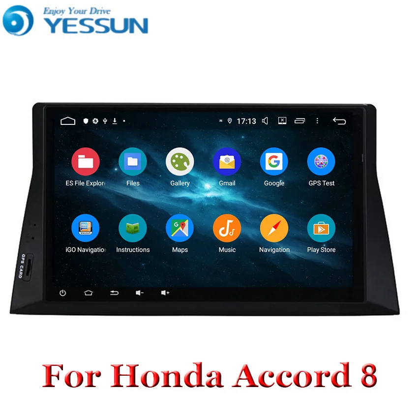 10 1 дюймов DSP Android 9 автомобильное радио GPS головное устройство для Honda accord 8 2008 2009 2010