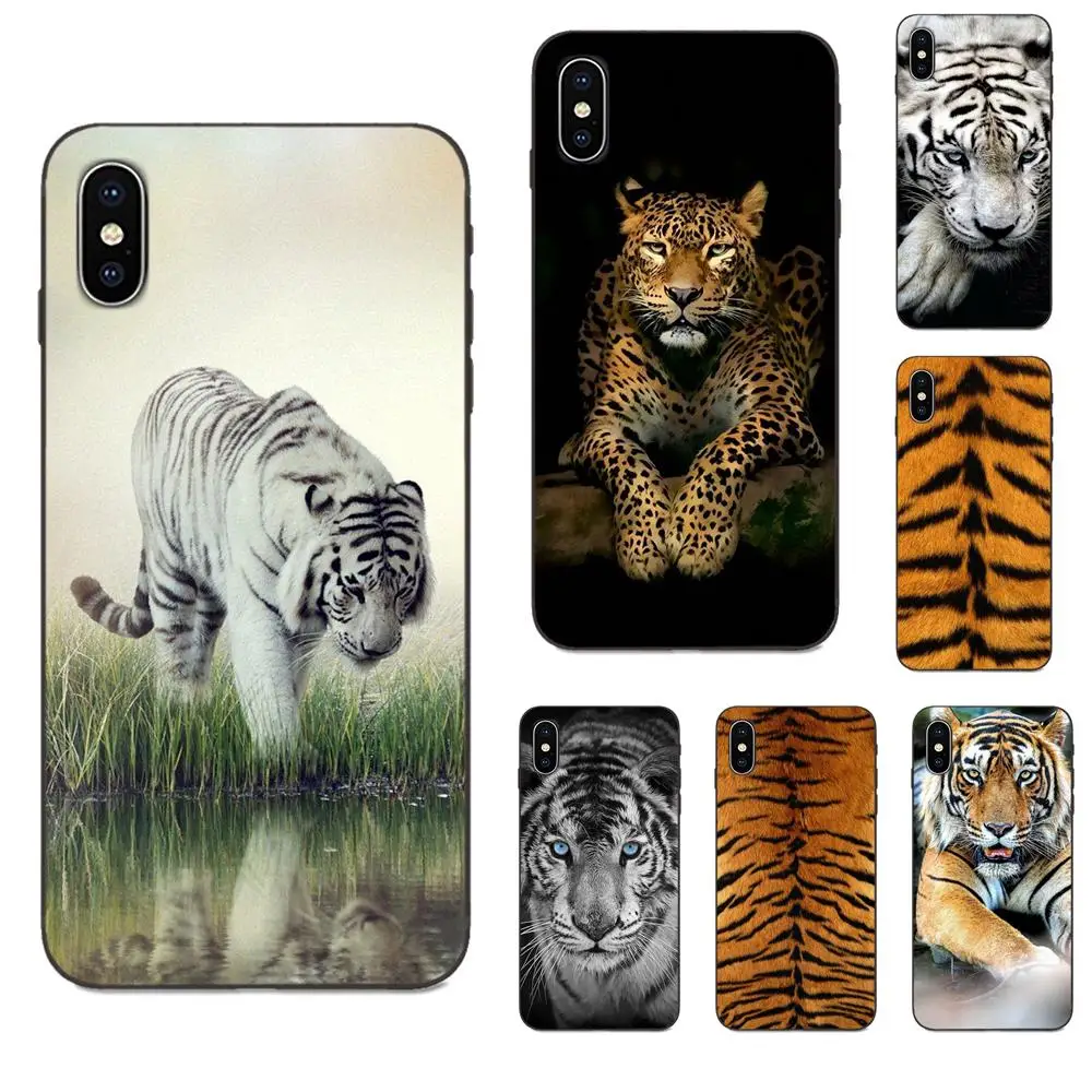 Для Huawei Mate 9 10 20 P8 P9 P10 P20 P30 Lite Mini Play Pro P smart Plus Z 2017 2019 Мягкий ТПУ милый кожаный Тигр