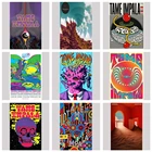 Плакат и принты Tame Impala, психоделический, рок-музыкальная группа, тур, искусство, Картина на холсте, настенные картины для гостиной, домашний декор