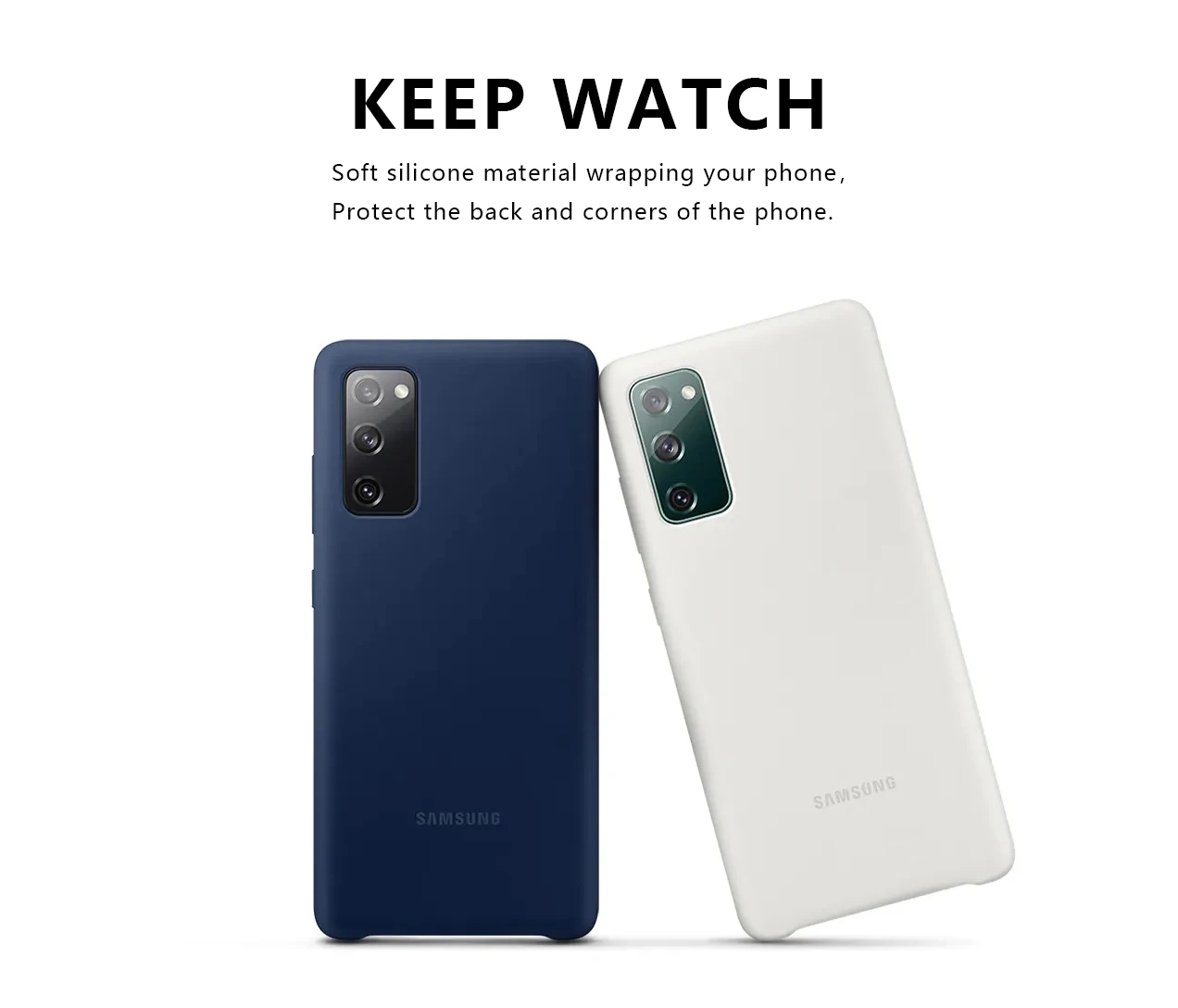 Samsung Galaxy S20FE Case Official original Silky Silicone Cover Soft-Touch Back Protective Shell For Samsung S20 FE Phone Cover