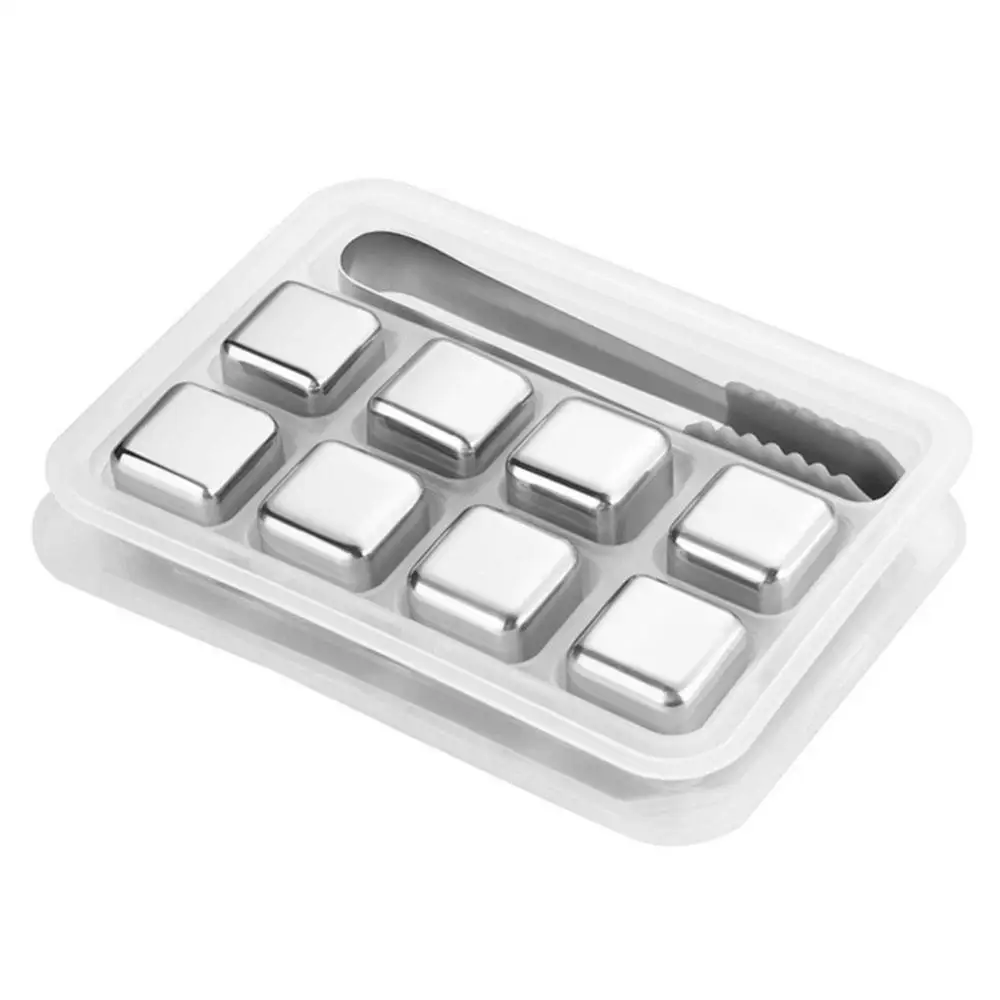 Нержавеющая сталь кубики льда многоразовые охлаждающие камни для виски