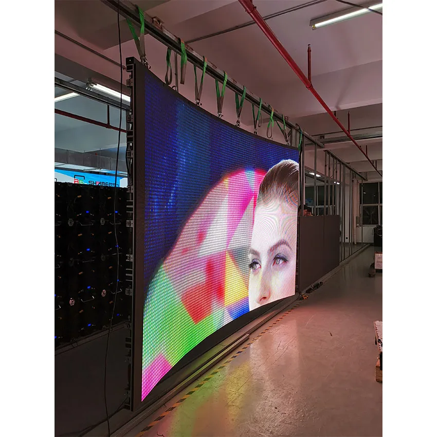 Полноцветный светодиодный панельный экран для помещений p3.91 дисплей