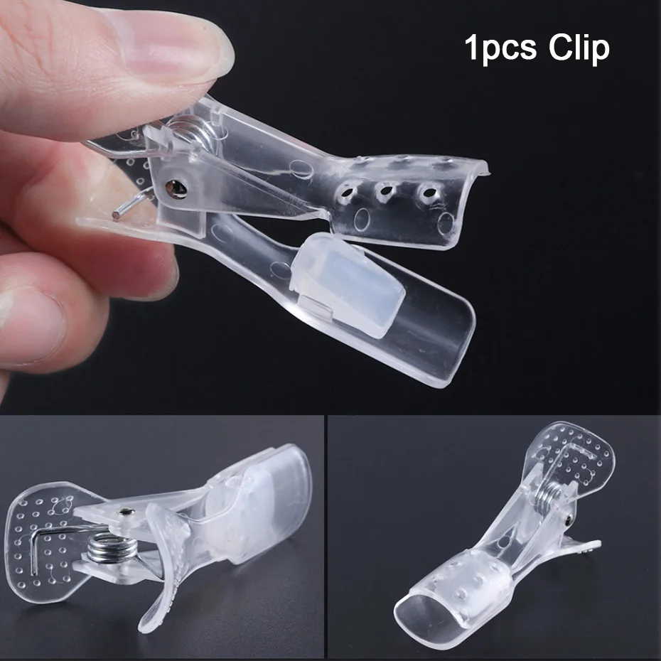 1pcs Clip 3 шт силиконовые резные формы для ногтей цветок бант-узел рельефный шлифовальный гвоздь штамповочная пластина 3D УФ гель мягкая пленка Сделай Сам акриловый зажим JI1021 - Цвет: 1pcs Clip